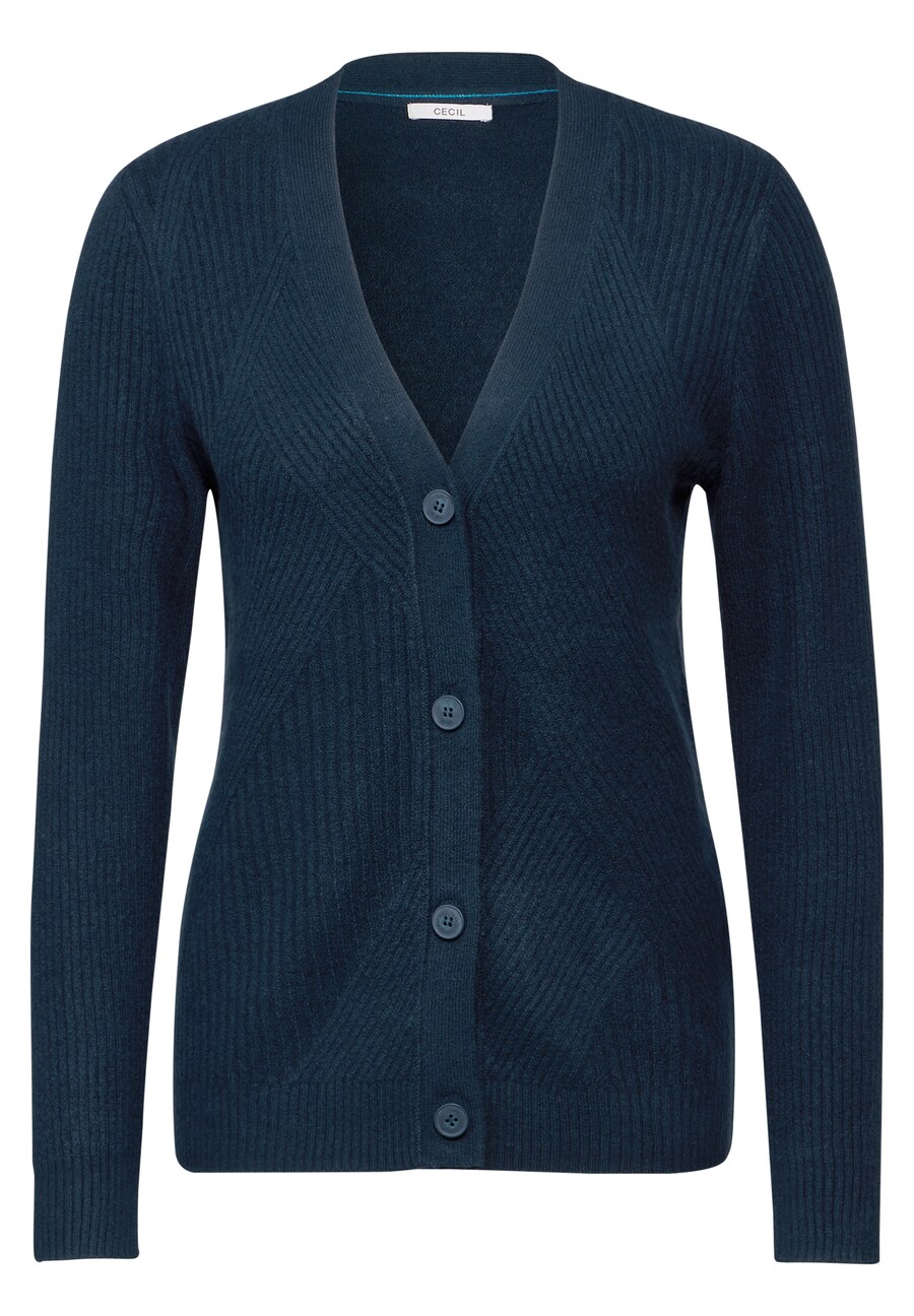 

Вязаный кардиган CECIL Knit Cardigan, темно-синий