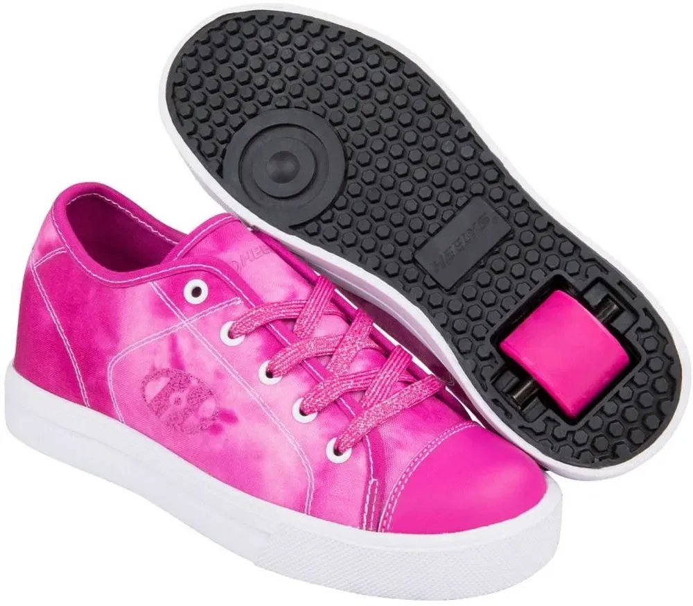 Сникерсы низкие с колесиками, Heelys, мультиколор