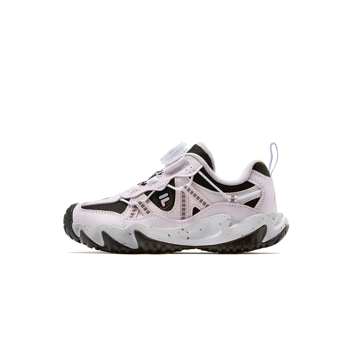 

PERFORMANCE FPF Легкие, амортизирующие, нескользящие низкие кроссовки для активного отдыха, детские Fila Kids, f-ba черный/ice синий pollen