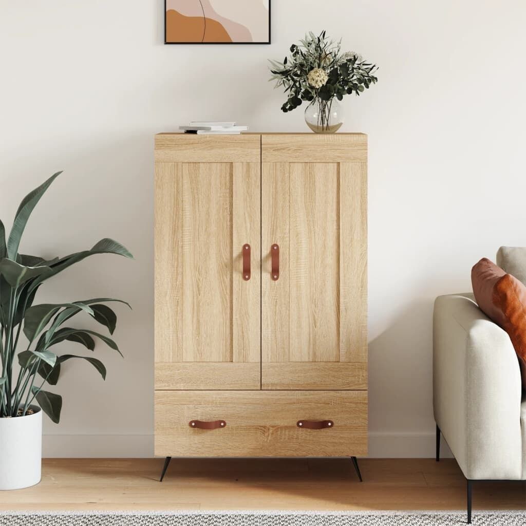 

Высокая доска дуб Сонома 69,5x31x115 см материал дерева DKD HOME DECOR