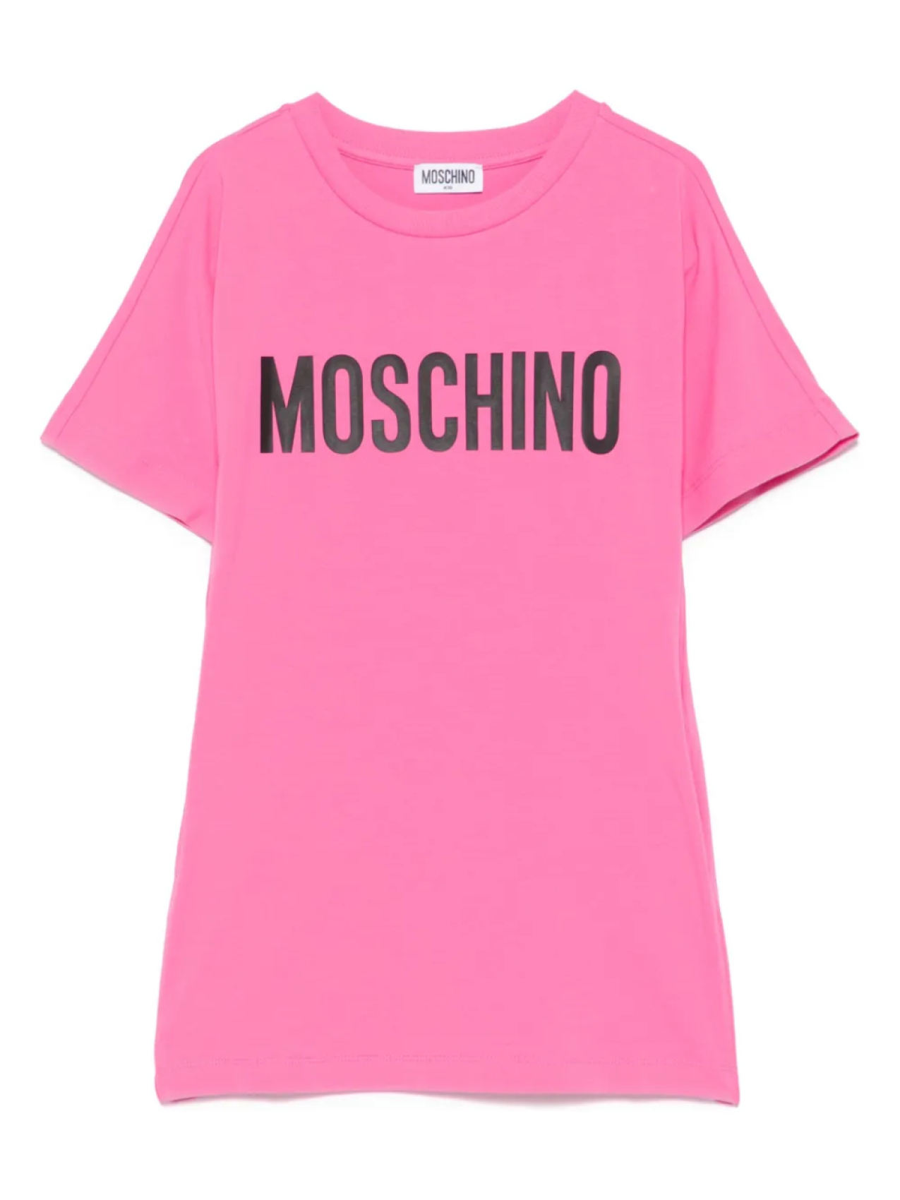 

Платье с логотипом Moschino Kids, розовый