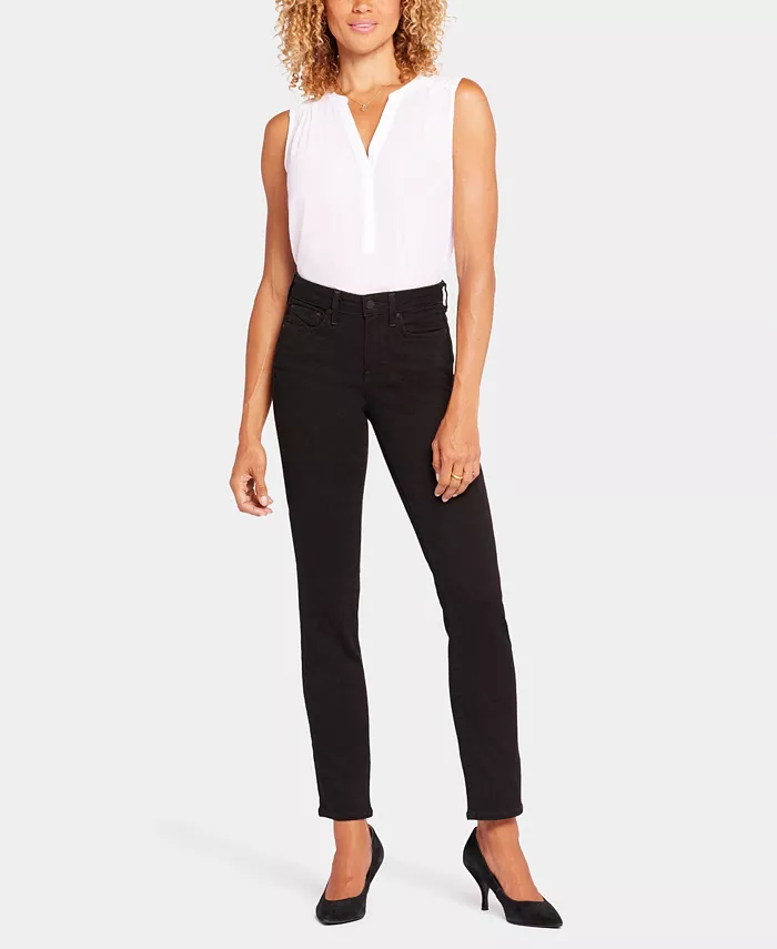

Джинсы Petite Sheri Slim Pull On NYDJ, черный