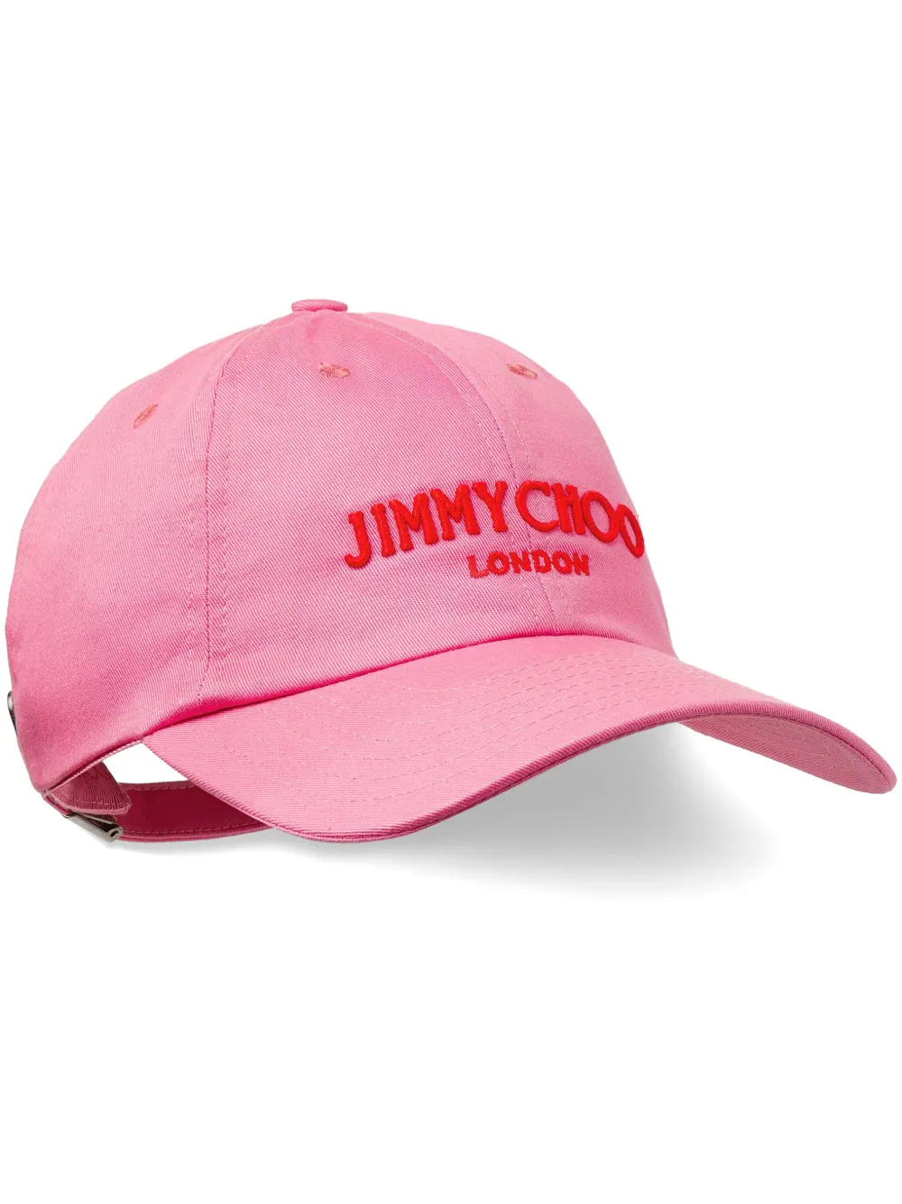

Бейсболка Pacifico с вышитым логотипом JIMMY CHOO, розовый