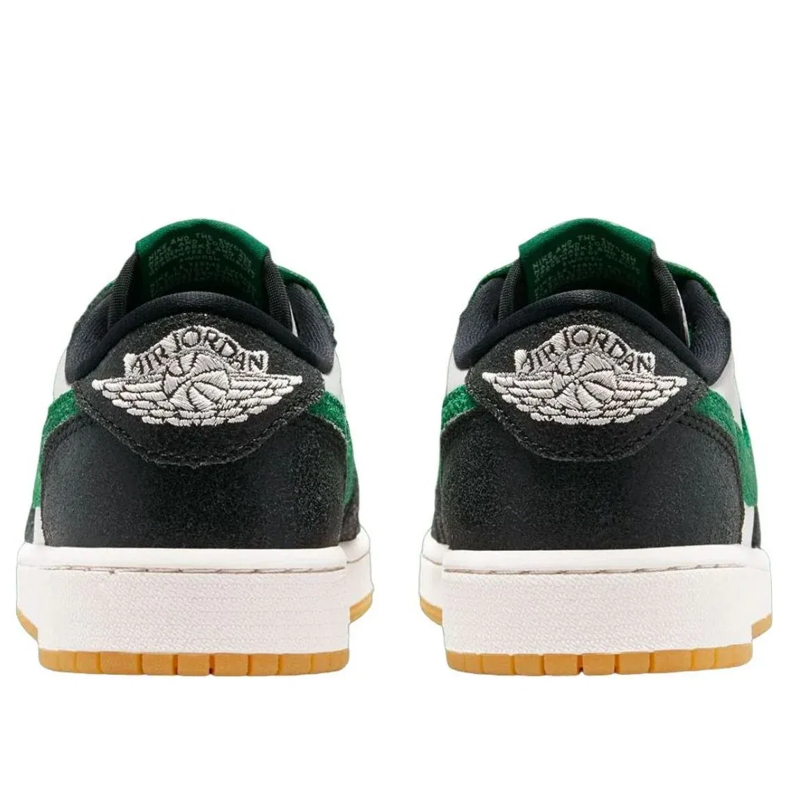 Кроссовки Air Jordan 1 Low 'Phantom Pine Green Black' IR2283-030, зеленый — фото 4
