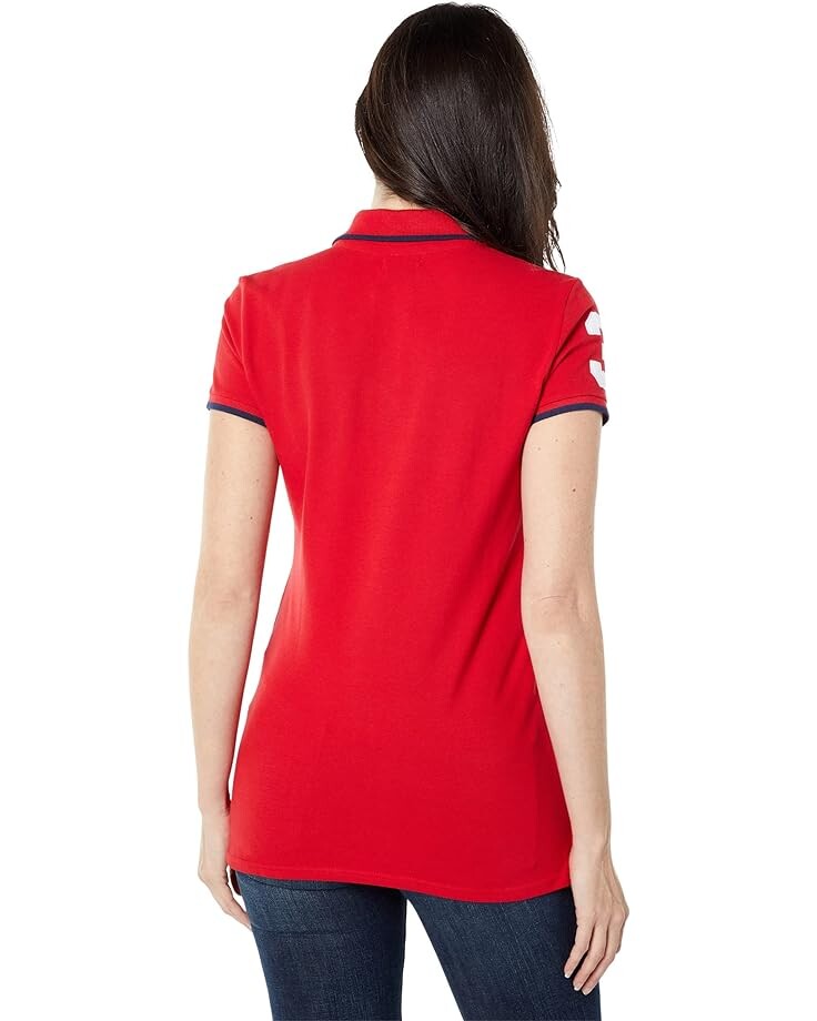 

Поло U.S. POLO ASSN. Triple Crown Polo, цвет Racing Red