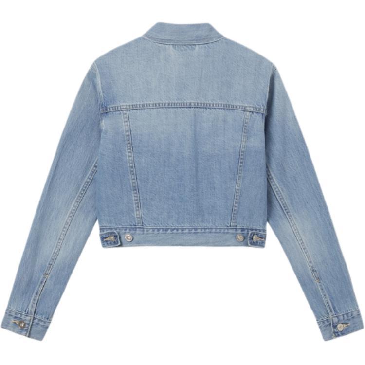 Levis Калифорния Нейтив Блю джинсовая куртка женская, California Native Blue — фото 3