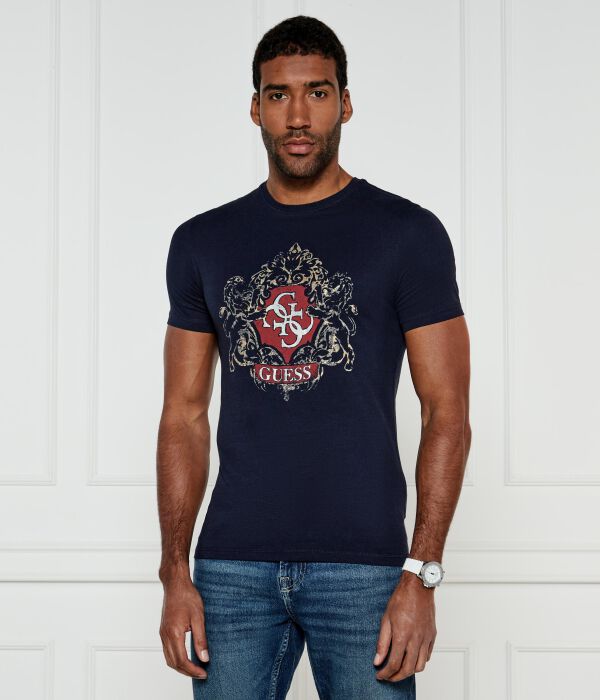 

Футболки Slim fit Guess Jeans, синий