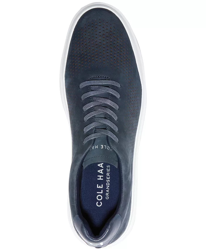 Мужские кроссовки GrandPro Rally с перфорацией Laser Cut Cole Haan, синий — фото 2
