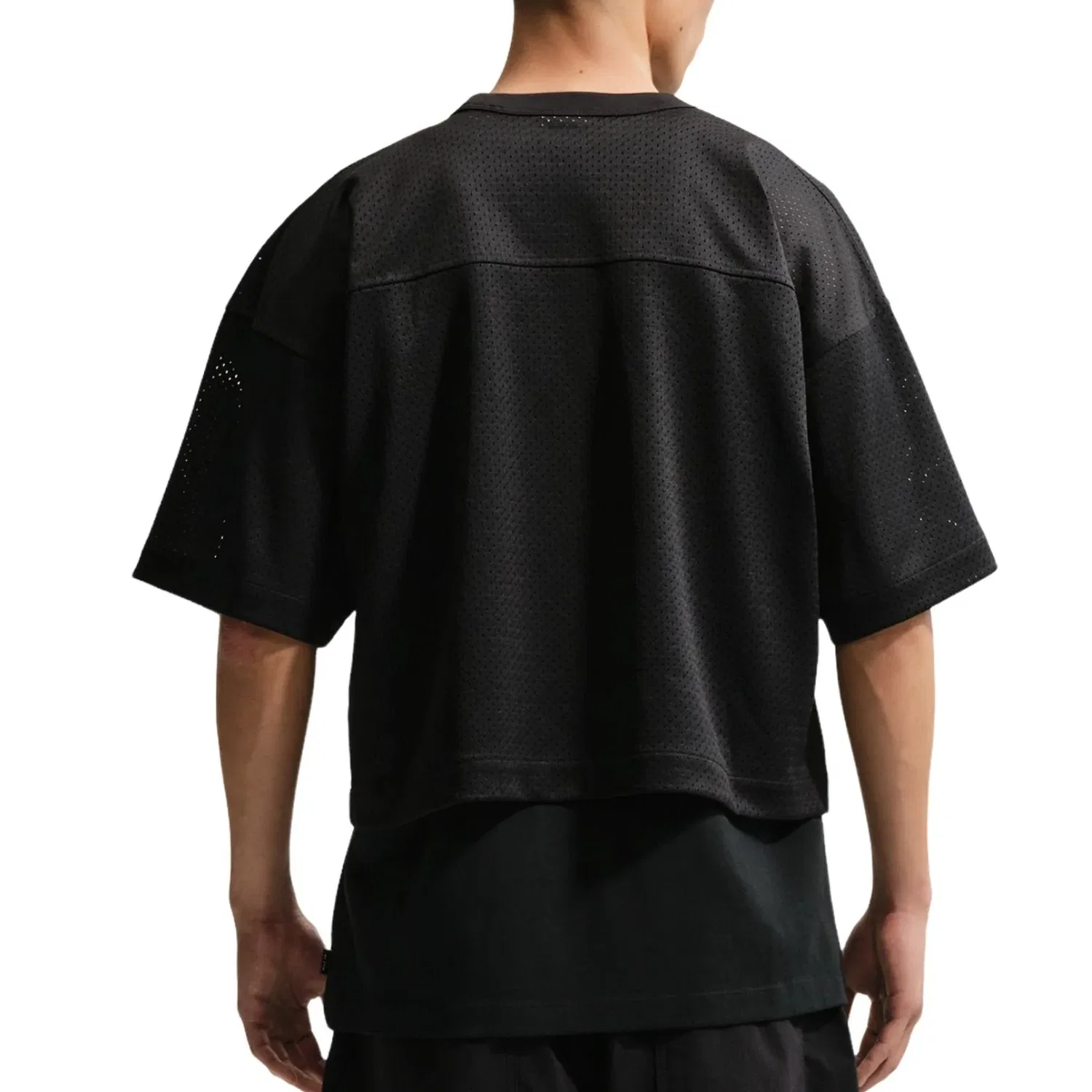 Футболка для скейтбординга Nike SB Football Shirt Skate Top 'Black' IF1349-010, черный — фото 2