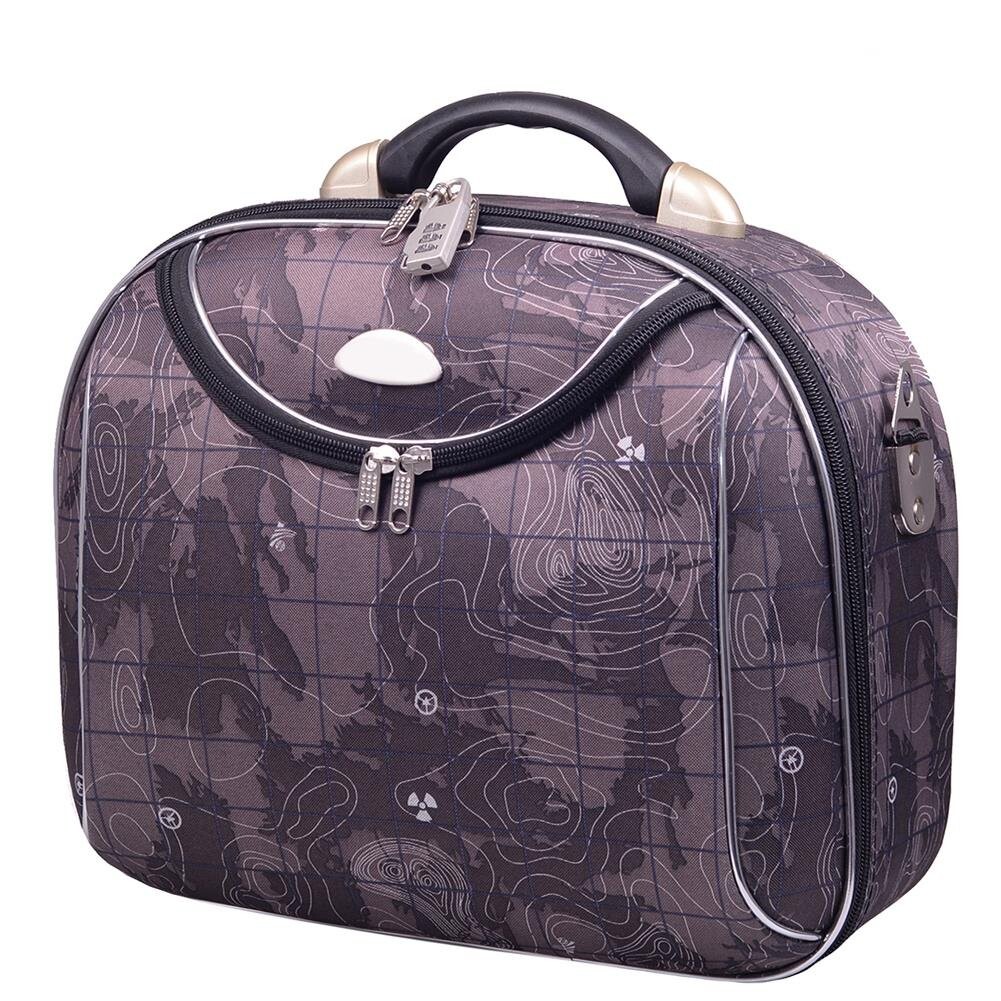 

PELLUCCI RGL WIZ AIR 773 L Коричневый чемодан Kemer