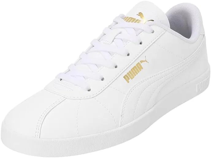 Кроссовки PUMA Unisex Club II SL, Puma White Puma Gold