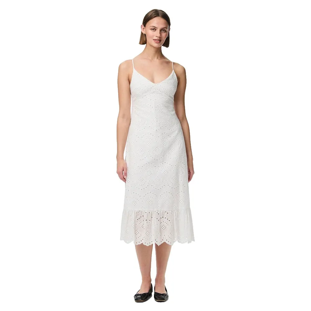 

Платье Pieces Vilde sleeveless long, белый