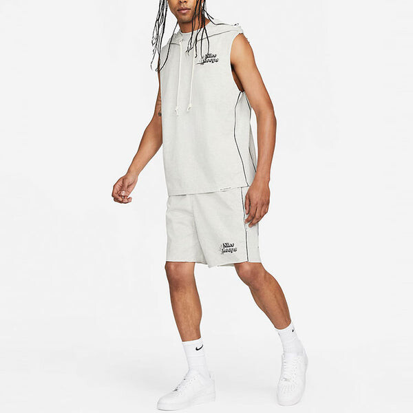 Шорты однотонные шнуровка эластичные дышащие спортивные шорты Nike, мульитколор — фото 4