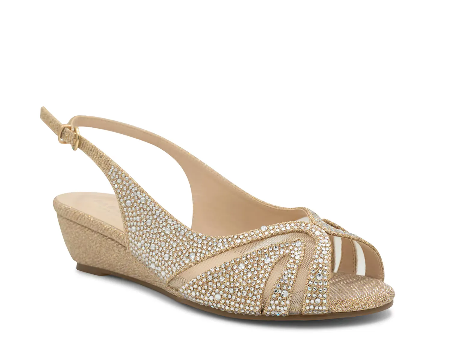 Сандалии Jocelyn Wedge Sandal Paradox London, цвет champagne