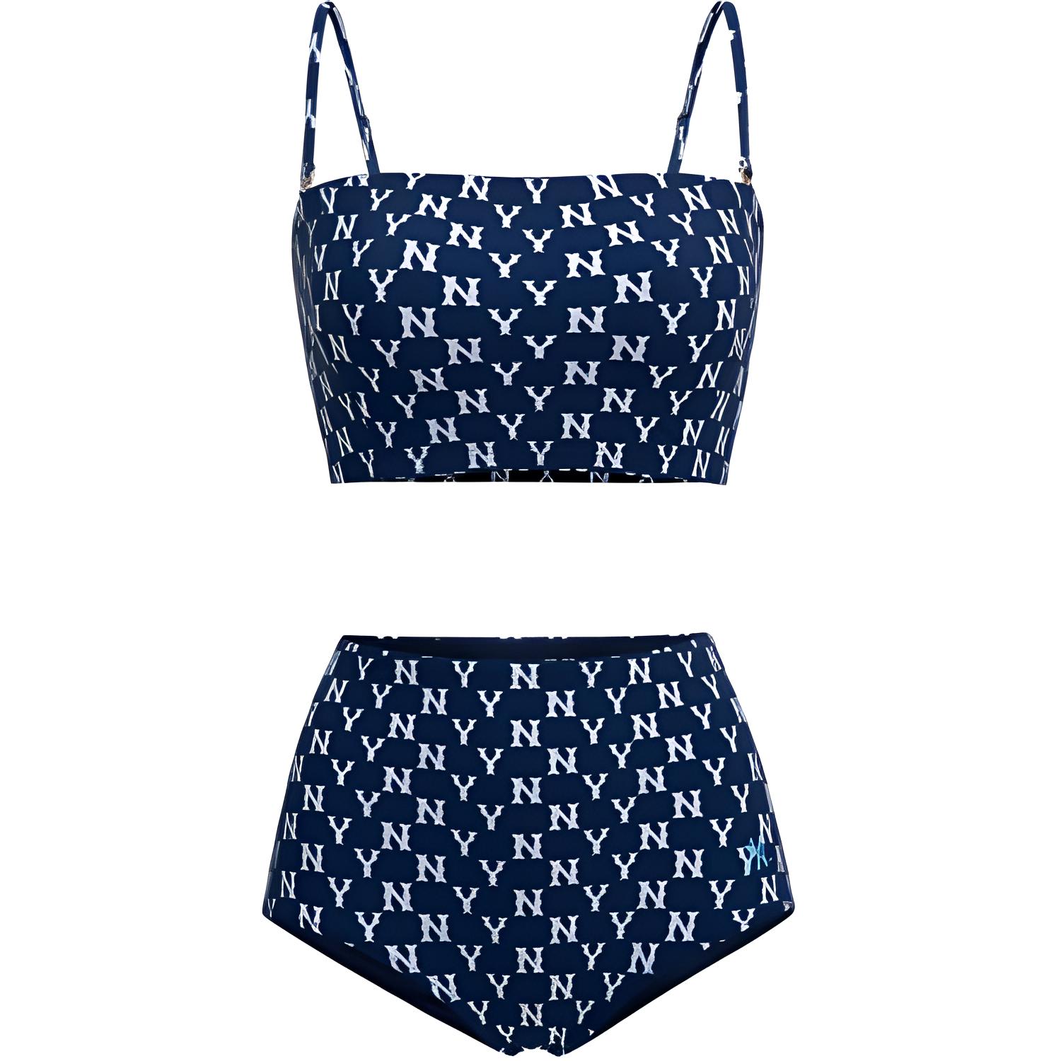 

MLB Бикини New York Yankees женское светло-голубого цвета, Синий, MLB Бикини New York Yankees женское светло-голубого цвета