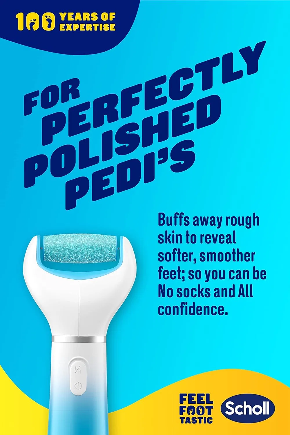 Электрическая пилка для ног Scholl Velvet Smooth с отшелушивающей насадкой Dr. Scholl'S — фото 3