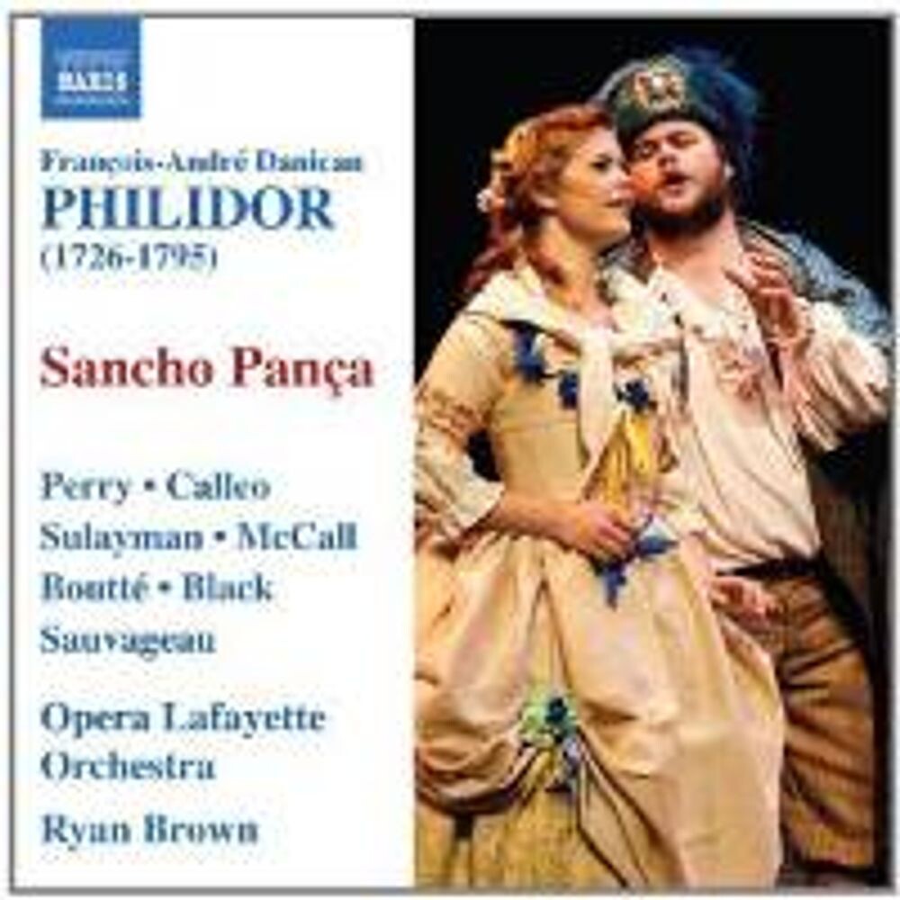 

Диск CD Philidor: Sancho Panca - Andre Danican Philidor, Ryan Brown, Darren Perry, Elizabeth Calleo, Opera Lafayette