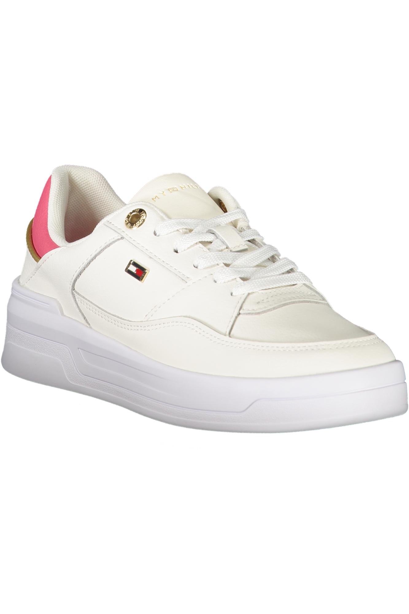 Кроссовки спортивные женские Tommy Hilfiger, белый / розовый — фото 2