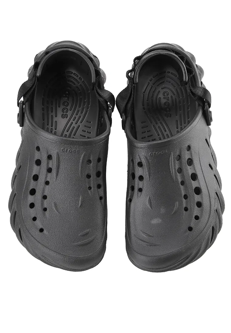 Сандалии, модель Echo Clog Crocs, черный — фото 4