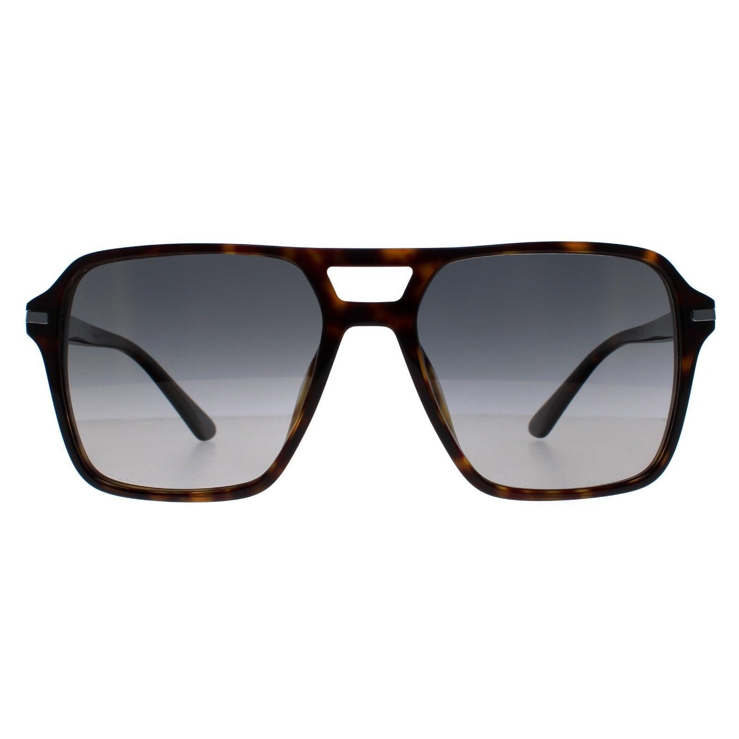 

Aviator Dark Havana Grey градиент поляризованный PR20YS Prada, коричневый