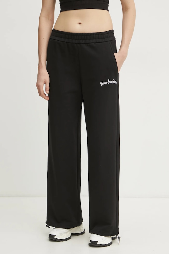 

Хлопковые спортивные брюки Versace Jeans Couture, черный