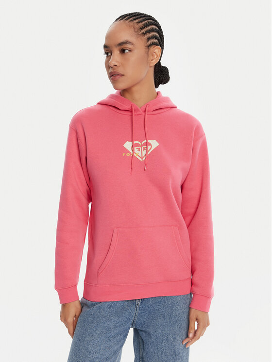 

Свитшот regular fit ERJFT05028 Roxy, розовый