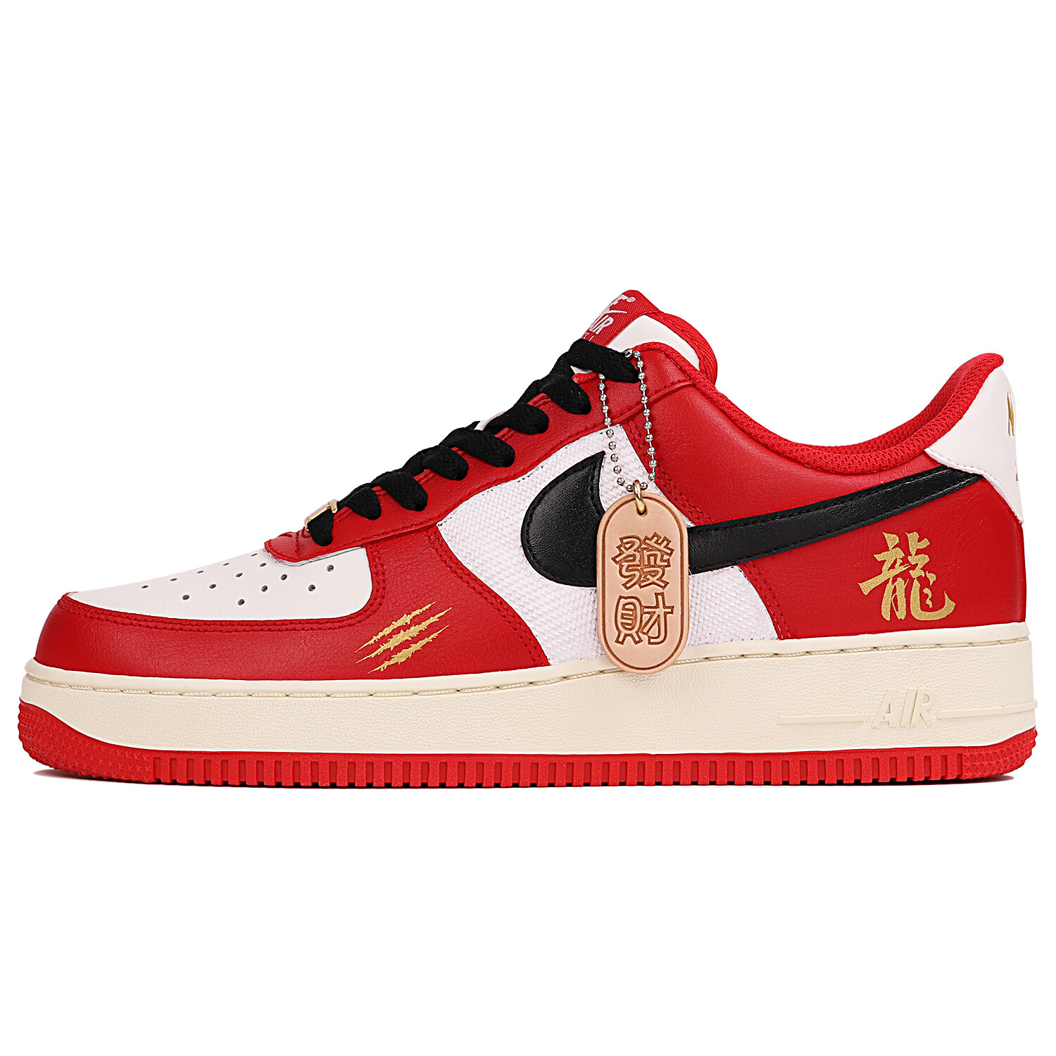 

Обувь для скейтбординга Nike Air Force 1 унисекс, Red and White