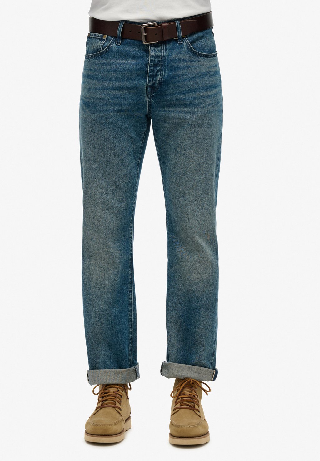

Джинсы прямого кроя Superdry, синий