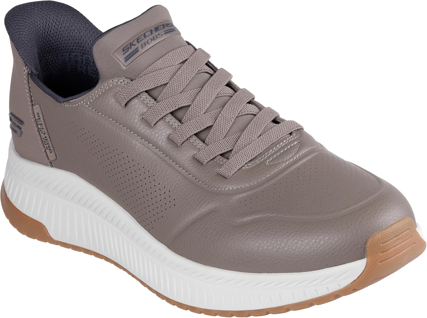

Мужские кроссовки-ботинки Skechers BOBS Squad 4-Direct Step118424, Taupe