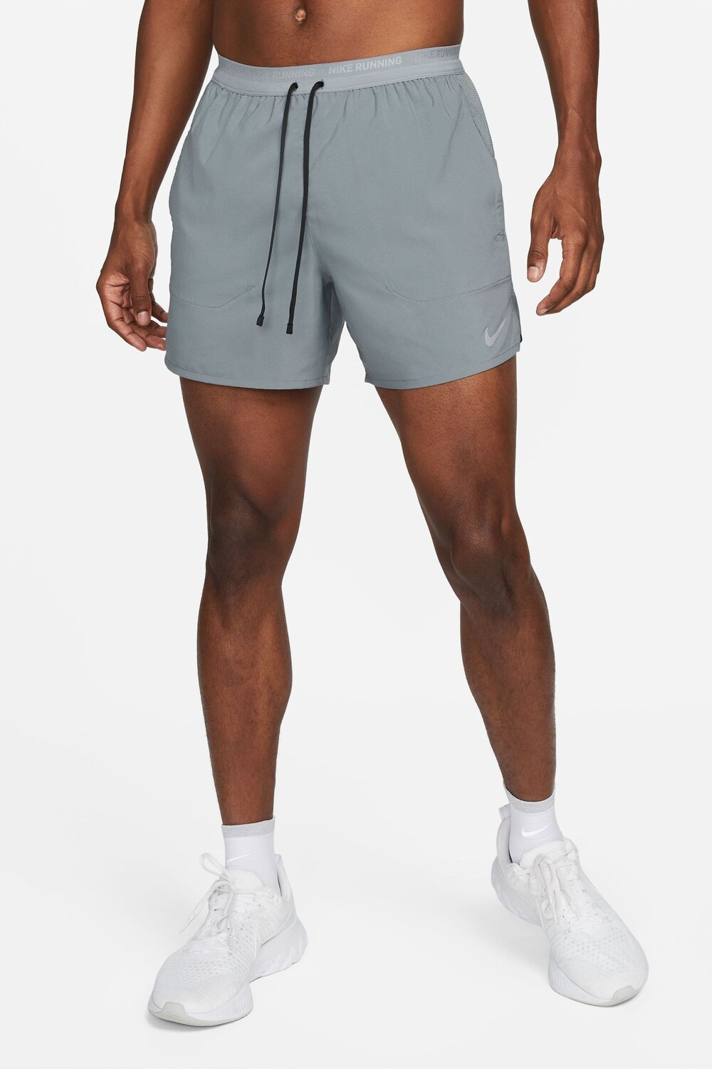

Шорты для бега Dri-FIT Stride 5 дюймов Nike, серый