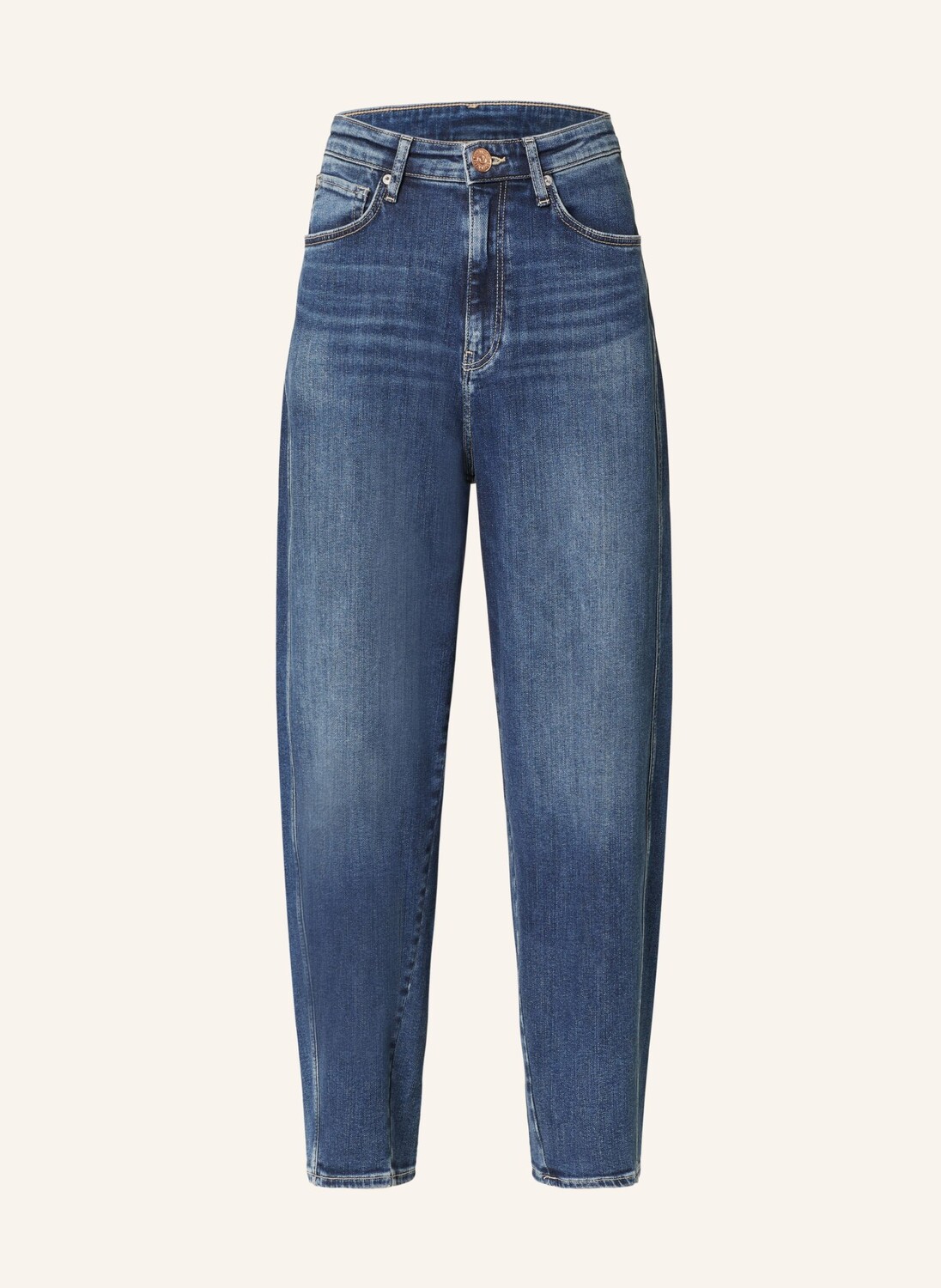 

Джинсы 7/8 сшитые True Religion, синий