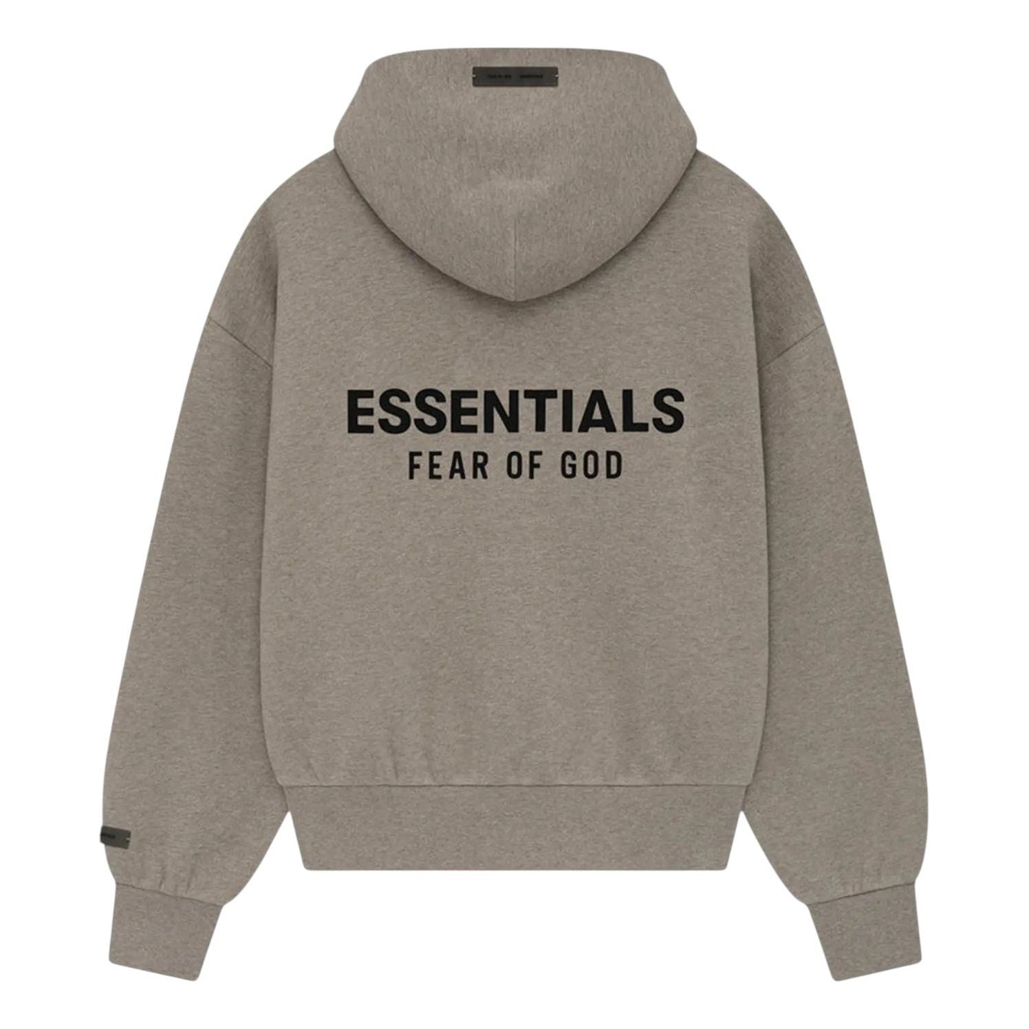 Худи Fear of God Essentials Classic Full Zip-Up Hoodie 'Homestead Heather' — фото 2
