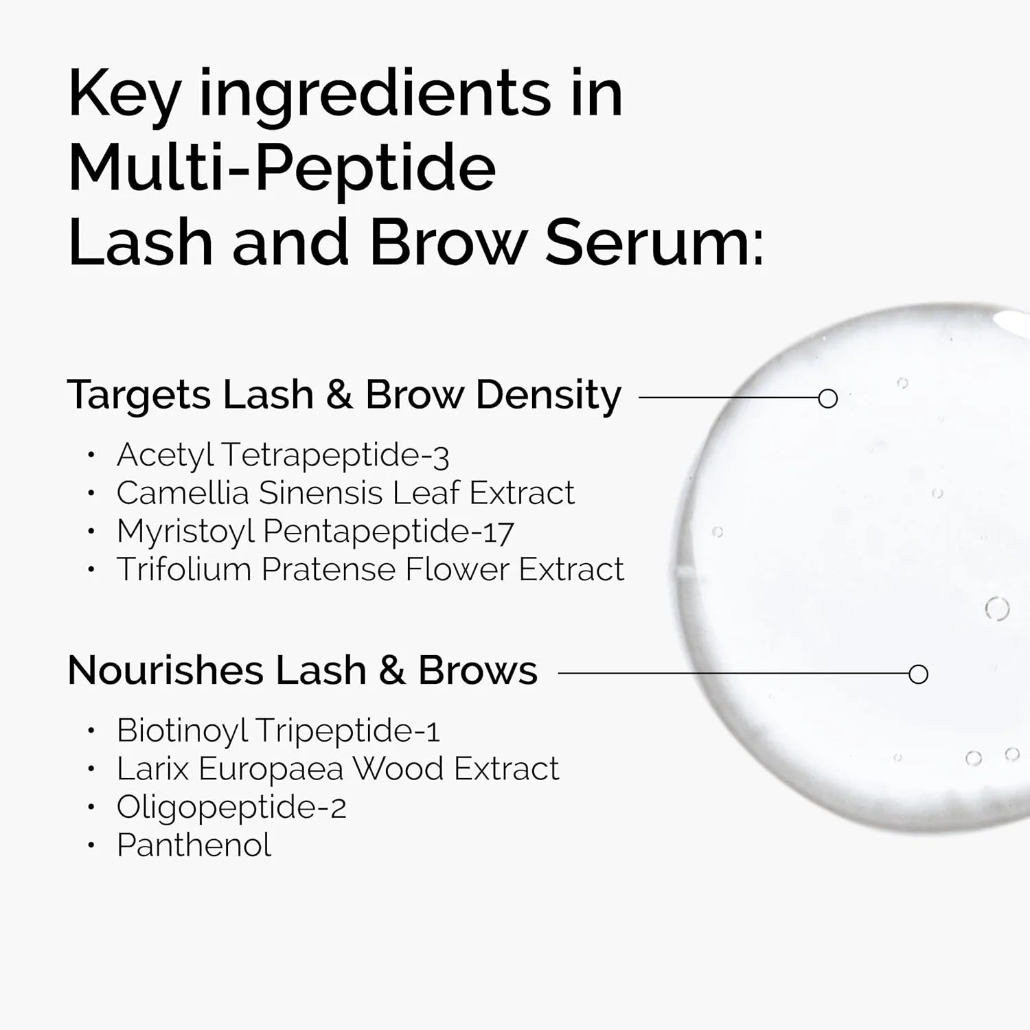 Сыворотка для ресниц и бровей The Ordinary Multi-Peptide: формула на основе пептидов для более густых и пышных ресниц и бровей. 4,7 мл (2 шт.) — фото 2