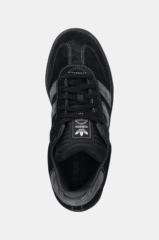 Замшевые кроссовки Samba XLG Adidas Originals, черный — фото 4