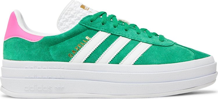 

Кроссовки Wmns Gazelle Bold 'Green Lucid Pink', зеленый