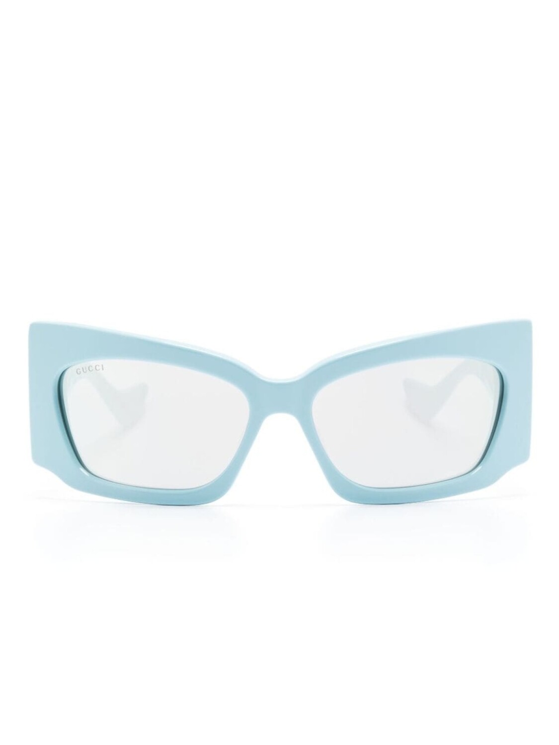 

Gucci Eyewear солнцезащитные очки в квадратной оправе, синий