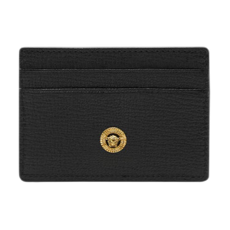 

FANSIZHE MEDUSA BIGGIE Серия Кожаный картхолдер Классический Мужской Черный с Золотом VERSACE