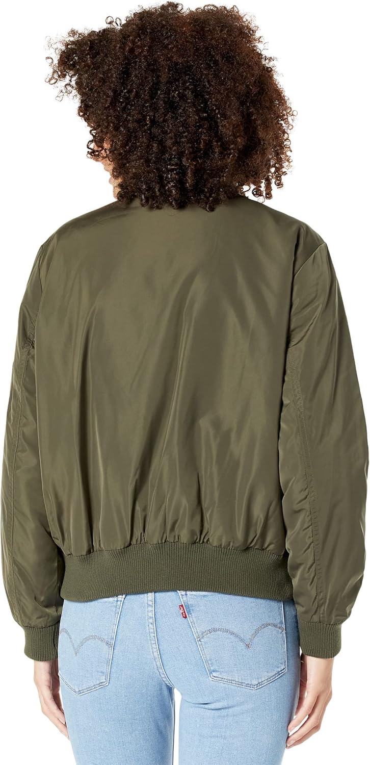 Levi's Женская утилитарная куртка-бомбер, Army Green — фото 2