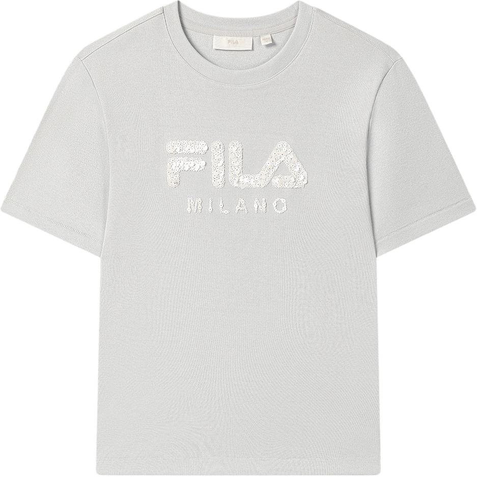 

Футболка MILANO Collection SS25 женская FILA, серебро