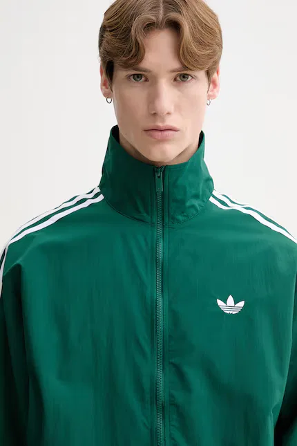 Куртка Firebird Adidas Originals, зеленый — фото 4