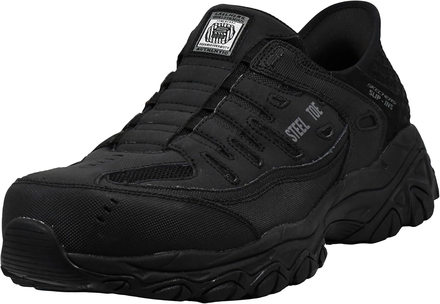 

Мужские безшнурковые кроссовки Skechers Cankton-Faison St, черный