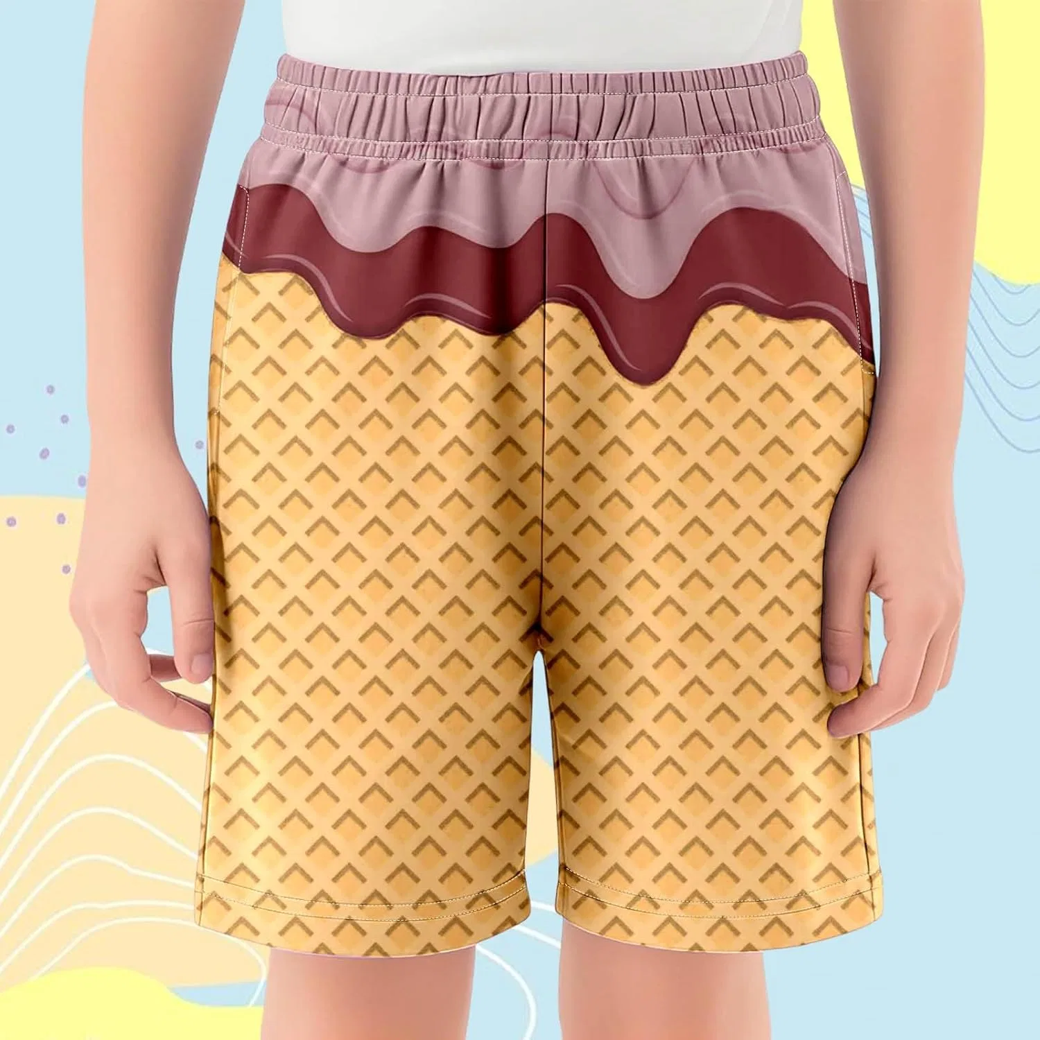 Шорты Active Shorts, Generic, цвет 02-coffee — фото 2