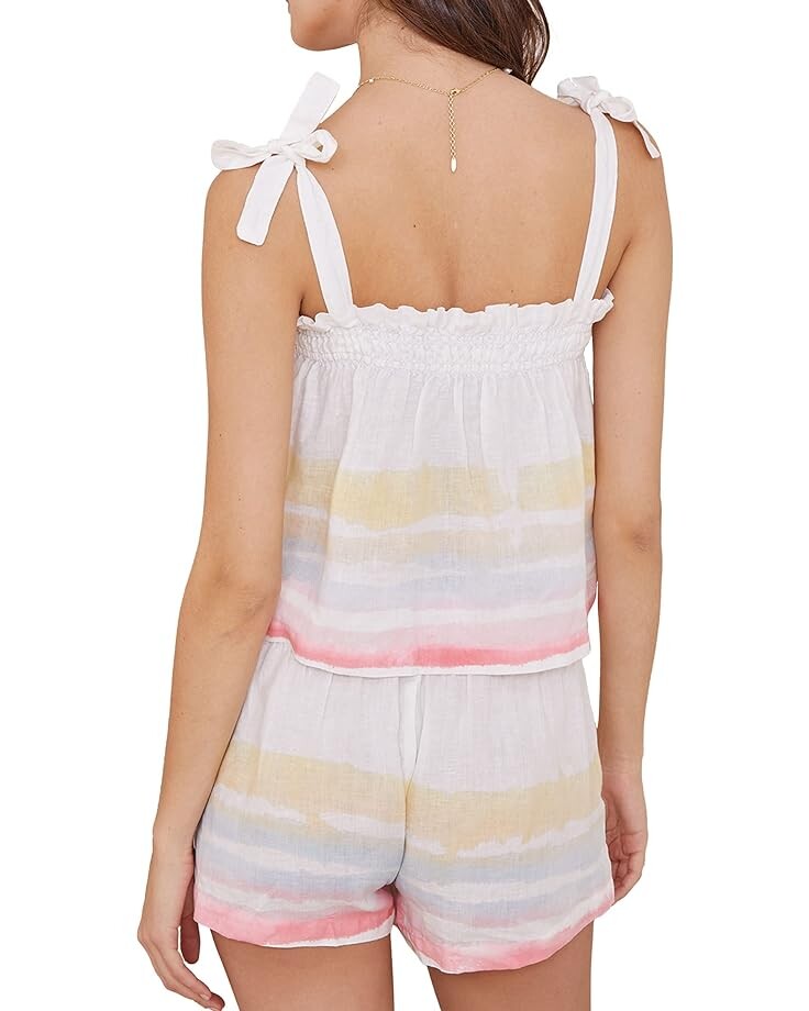 

Шорты bella dahl Ruffle Waist Shorts, цвет Painted Scala Stripe