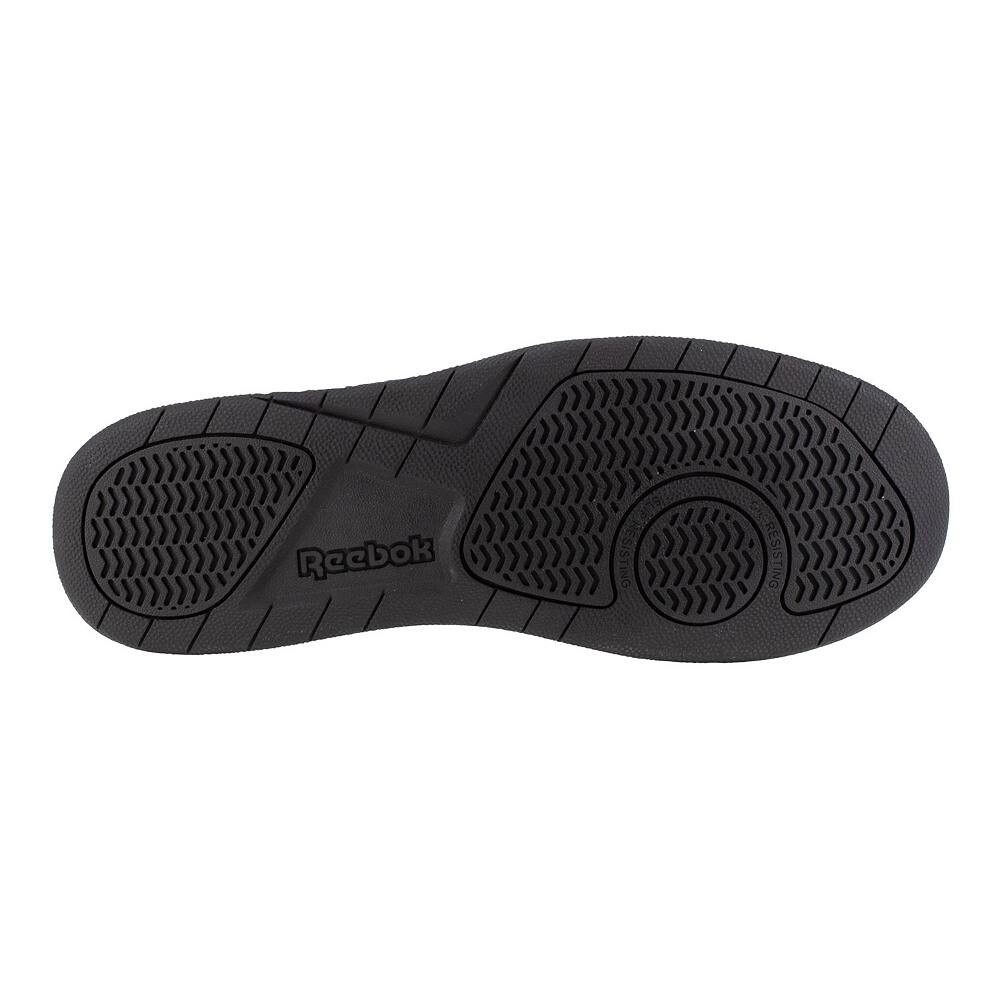 Мужские высокие кроссовки с композитным носком Reebok Work BB4500 с рейтингом ESD, серый — фото 4