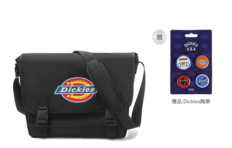 

Сумка через плечо унисекс Dickies, Черный