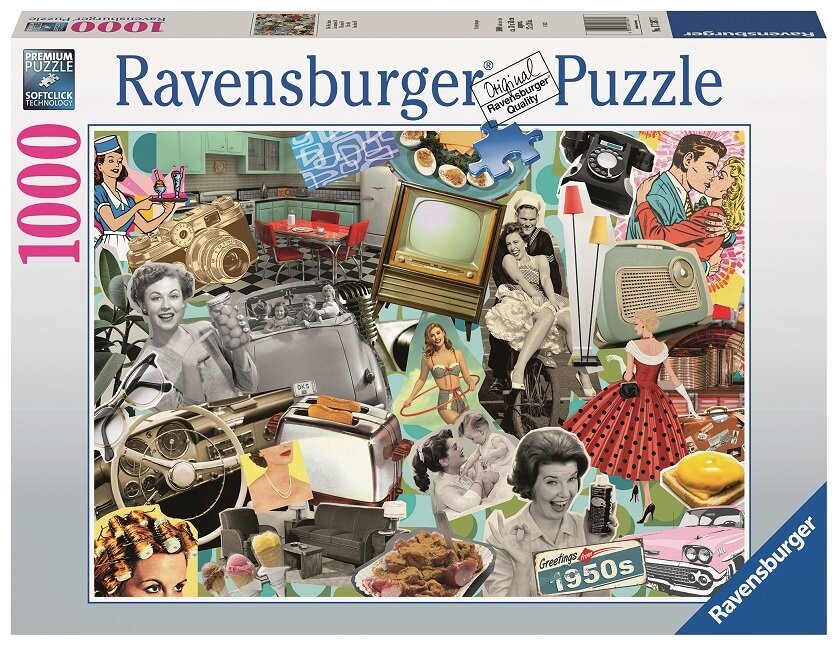 

Пазл Ravensburger, 1950-е годы, 1000 шт.