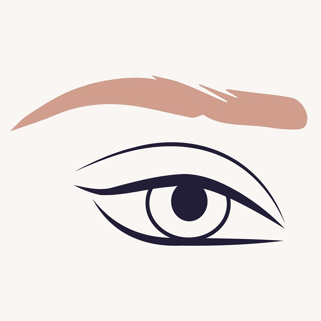 Кисть для лица brow liner brush nr.322 Zoeva, количество 1 шт. — фото 3