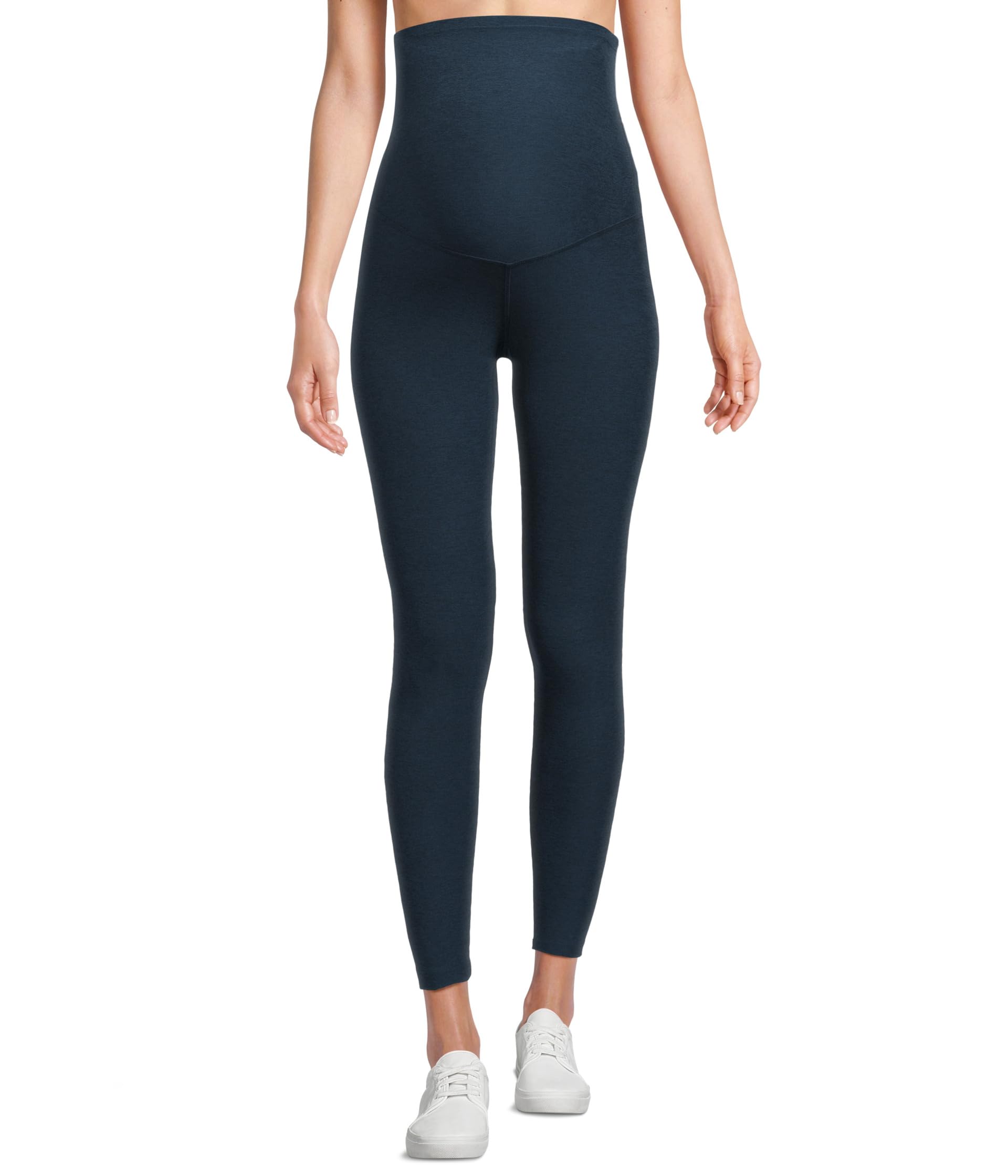 

Брюки Beyond Yoga Spacedye Love The Bump Maternity Midi Leggings, цвет Nocturnal Navy