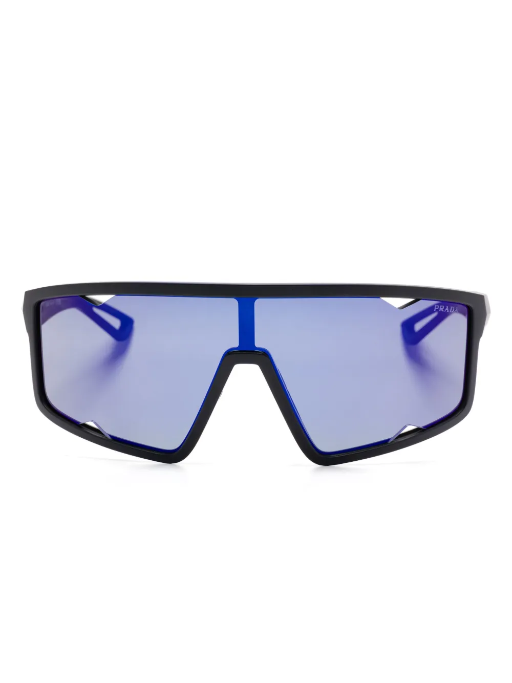 

Солнцезащитные очки Linea Rossa Prada Eyewear, черный