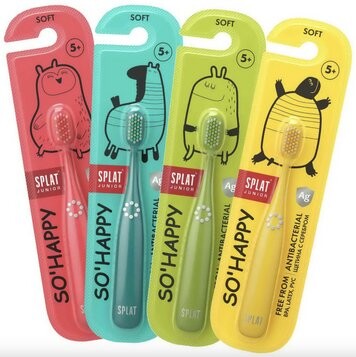 

Детская зубная щетка Junior 5+ Splat